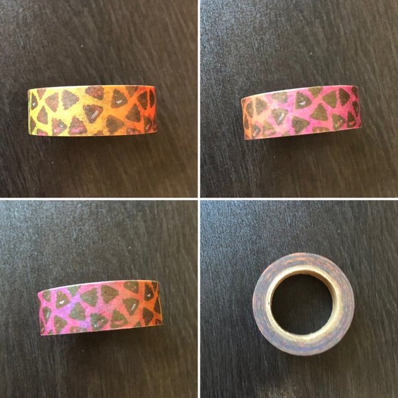 Rainbow Poop Emoji Washi Tape - Craft Smith - Picture 2 of 9